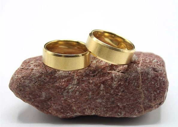 Custom Engraved Name Ring with Emojis - High Quality Metal Jewelry