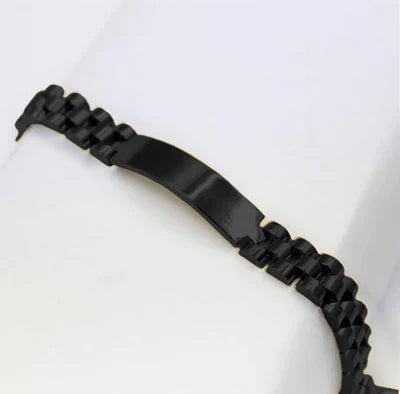 Custom Engraved Stainless Steel Name Bracelet: Personalized, Durable, Elegant, Unisex Gift