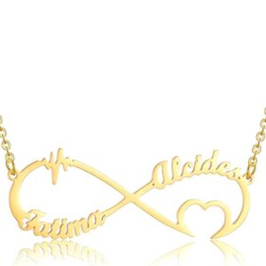 Couple Name Necklace