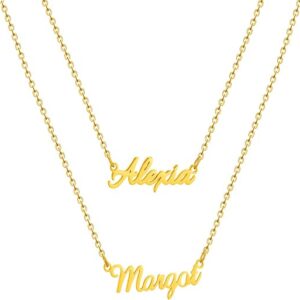 Couple Name Necklace