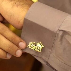 Crown Name Cufflinks